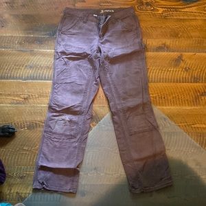 Purple extra worn Carhartt women’s pants